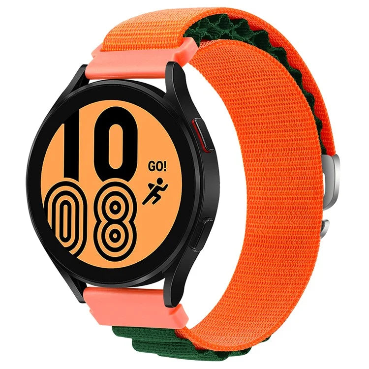 KALEBOL KLB-GSNL-001 For Samsung Galaxy Watch6 / Watch6 Classic Nylon Watch Band 20mm Wrist Strap