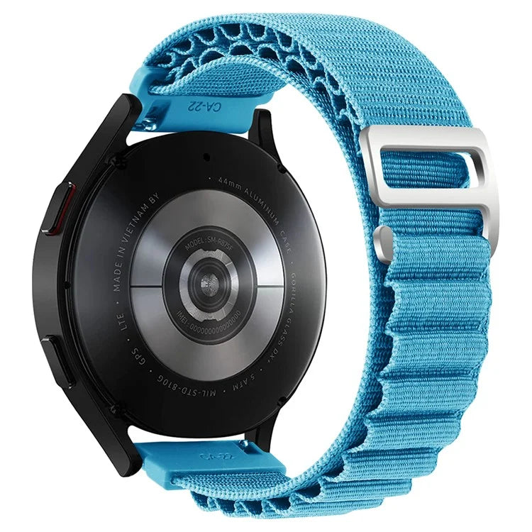 KALEBOL KLB-GSNL-001 For Samsung Galaxy Watch6 / Watch6 Classic Nylon Watch Band 20mm Wrist Strap