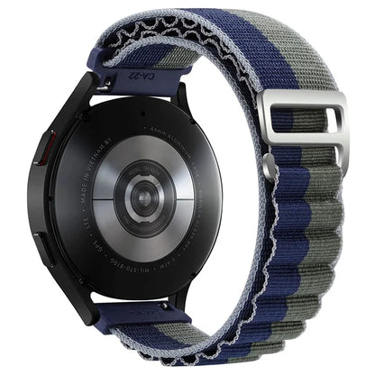 KALEBOL KLB-GSNL-001 For Samsung Galaxy Watch6 / Watch6 Classic Nylon Watch Band 20mm Wrist Strap