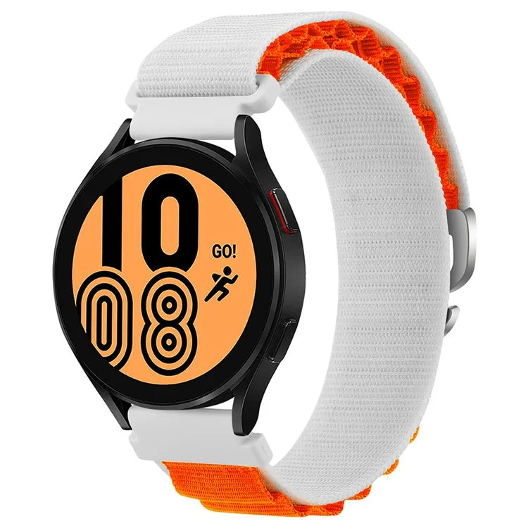 KALEBOL KLB-GSNL-001 For Samsung Galaxy Watch6 / Watch6 Classic Nylon Watch Band 20mm Wrist Strap