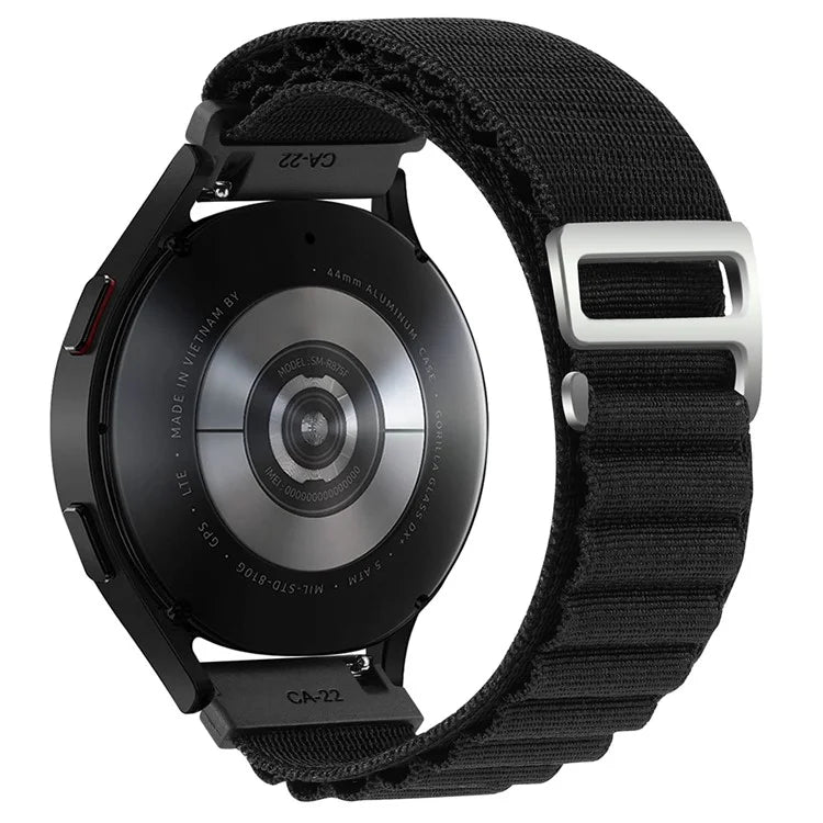 KALEBOL KLB-GSNL-001 For Samsung Galaxy Watch3 45mm / Huawei Watch GT4 46mm Watch Strap 22mm Nylon Wristband