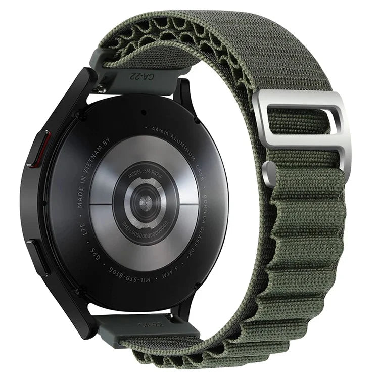 KALEBOL KLB-GSNL-001 For Samsung Galaxy Watch3 45mm / Huawei Watch GT4 46mm Watch Strap 22mm Nylon Wristband