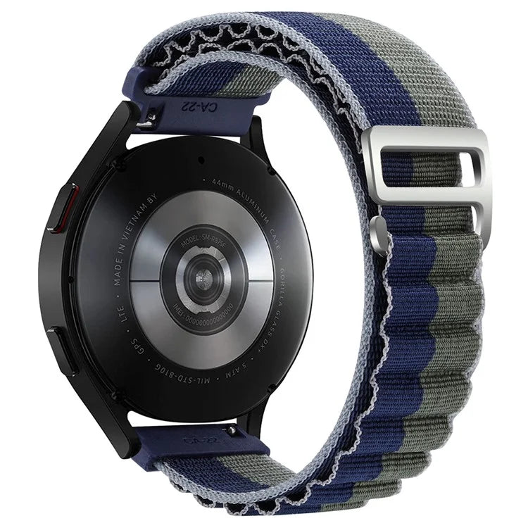 KALEBOL KLB-GSNL-001 For Samsung Galaxy Watch3 45mm / Huawei Watch GT4 46mm Watch Strap 22mm Nylon Wristband