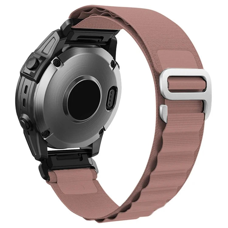 KALEBOL KLB-GSNL-001 for Garmin Fenix 7X / 7X Pro Watch Band Loop Nylon 26mm Sport Strap