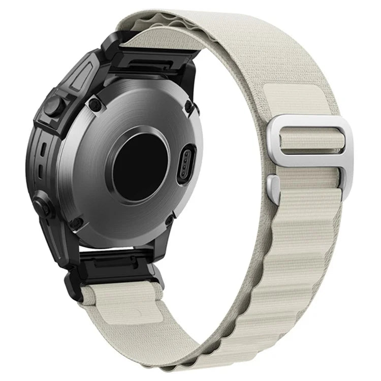KALEBOL KLB-GSNL-001 for Garmin Fenix 7X / 7X Pro Watch Band Loop Nylon 26mm Sport Strap