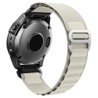 KALEBOL KLB-GSNL-001 for Garmin Fenix 7X / 7X Pro Watch Band Loop Nylon 26mm Sport Strap