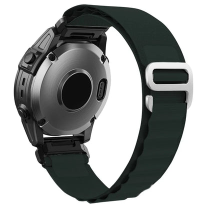 KALEBOL KLB-GSNL-001 for Garmin Fenix 7X / 7X Pro Watch Band Loop Nylon 26mm Sport Strap