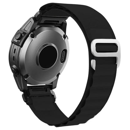 KALEBOL KLB-GSNL-001 for Garmin Fenix 7 / Fenix 7 Pro Nylon Band 22mm Adjustable Watch Straps