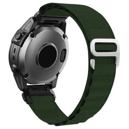 KALEBOL KLB-GSNL-001 for Garmin Fenix 7 / Fenix 7 Pro Nylon Band 22mm Adjustable Watch Straps