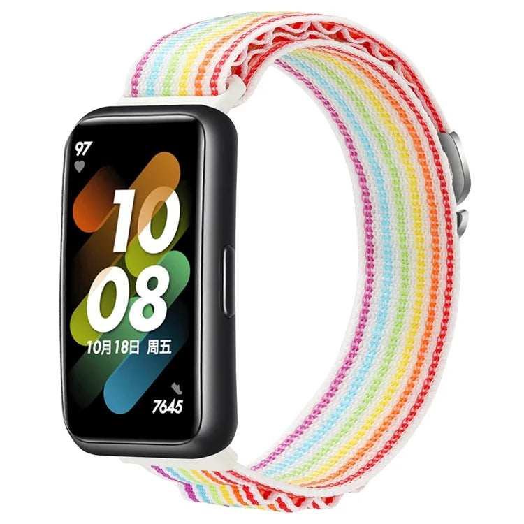 KALEBOL KLB-GSNL-001 for Huawei Band 7 Wrist Band Adjustable Nylon Breathable Straps