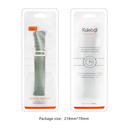 KALEBOL KLB-GSNL-001 for Huawei Band 7 Wrist Band Adjustable Nylon Breathable Straps