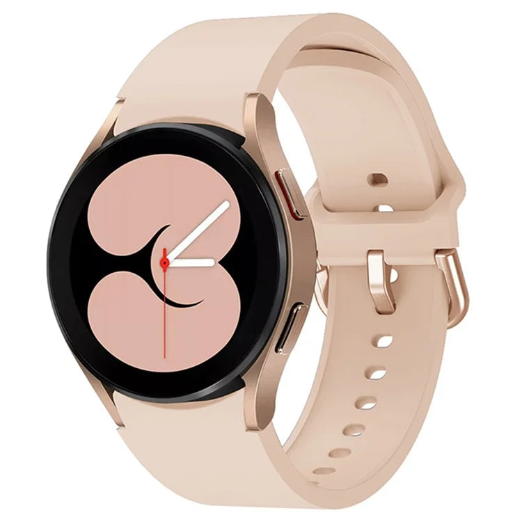 KALEBOL For Samsung Galaxy Watch4 / Watch 5 / Watch6 Silicone Watch Bands Waterproof Soft Strap