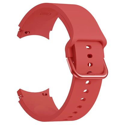 KALEBOL For Samsung Galaxy Watch4 / Watch 5 / Watch6 Silicone Watch Bands Waterproof Soft Strap