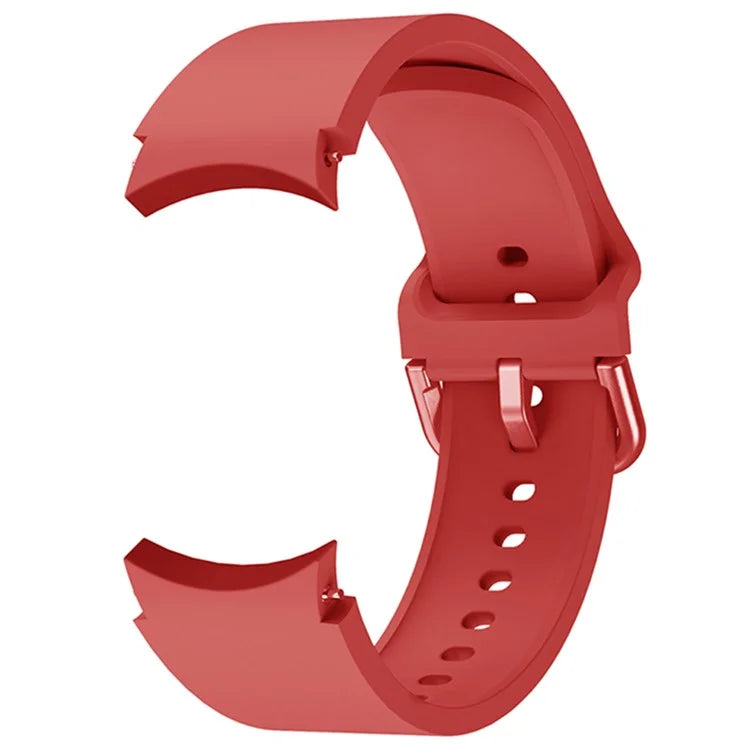 KALEBOL For Samsung Galaxy Watch4 / Watch 5 / Watch6 Silicone Watch Bands Waterproof Soft Strap
