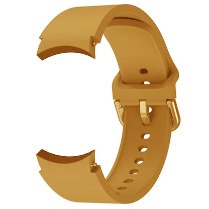 KALEBOL For Samsung Galaxy Watch4 / Watch 5 / Watch6 Silicone Watch Bands Waterproof Soft Strap