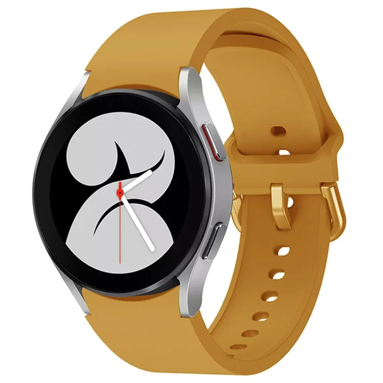 KALEBOL For Samsung Galaxy Watch4 / Watch 5 / Watch6 Silicone Watch Bands Waterproof Soft Strap
