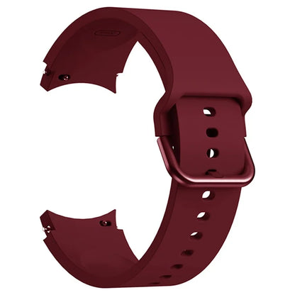 KALEBOL For Samsung Galaxy Watch4 / Watch 5 / Watch6 Silicone Watch Bands Waterproof Soft Strap