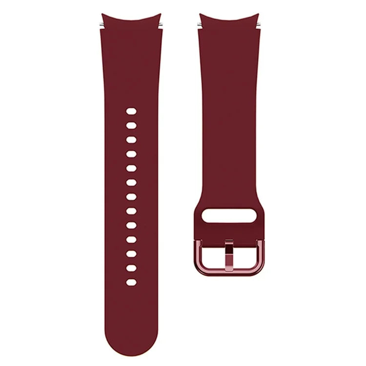 KALEBOL For Samsung Galaxy Watch4 / Watch 5 / Watch6 Silicone Watch Bands Waterproof Soft Strap