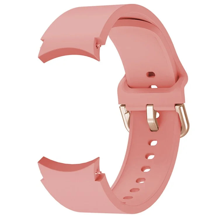 KALEBOL For Samsung Galaxy Watch4 / Watch 5 / Watch6 Silicone Watch Bands Waterproof Soft Strap