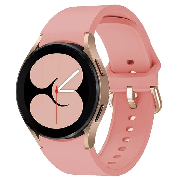KALEBOL For Samsung Galaxy Watch4 / Watch 5 / Watch6 Silicone Watch Bands Waterproof Soft Strap