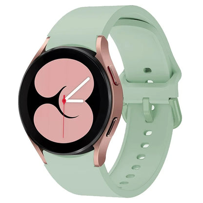 KALEBOL For Samsung Galaxy Watch4 / Watch 5 / Watch6 Silicone Watch Bands Waterproof Soft Strap