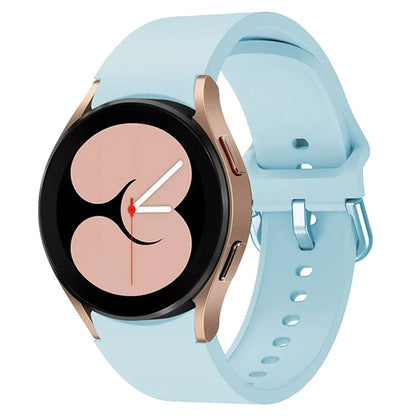 KALEBOL For Samsung Galaxy Watch4 / Watch 5 / Watch6 Silicone Watch Bands Waterproof Soft Strap