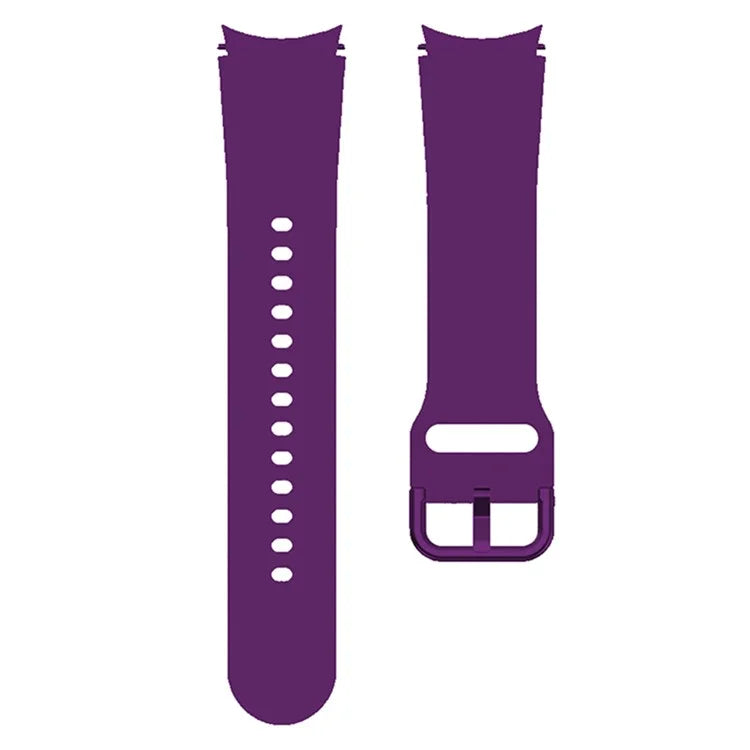 KALEBOL For Samsung Galaxy Watch4 / Watch 5 / Watch6 Silicone Watch Bands Waterproof Soft Strap
