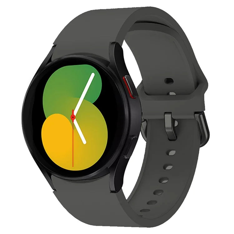KALEBOL For Samsung Galaxy Watch4 / Watch 5 / Watch6 Silicone Watch Bands Waterproof Soft Strap