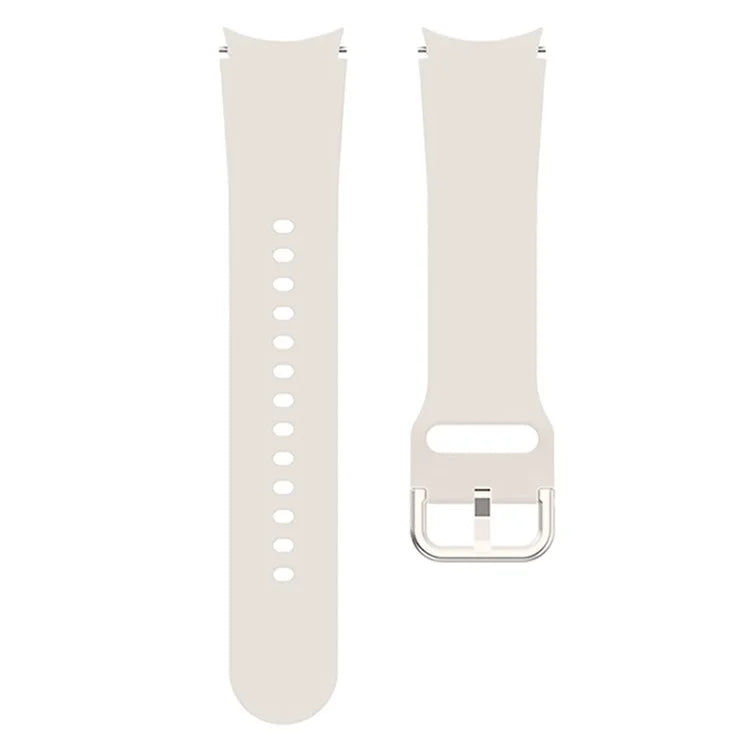 KALEBOL For Samsung Galaxy Watch4 / Watch 5 / Watch6 Silicone Watch Bands Waterproof Soft Strap
