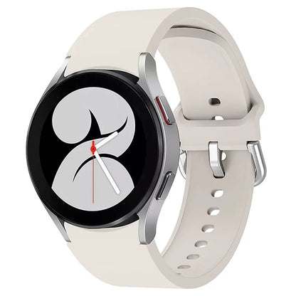 KALEBOL For Samsung Galaxy Watch4 / Watch 5 / Watch6 Silicone Watch Bands Waterproof Soft Strap