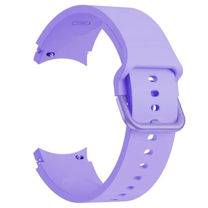 KALEBOL For Samsung Galaxy Watch4 / Watch 5 / Watch6 Silicone Watch Bands Waterproof Soft Strap