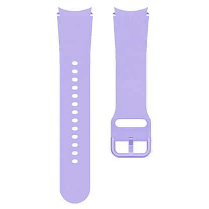 KALEBOL For Samsung Galaxy Watch4 / Watch 5 / Watch6 Silicone Watch Bands Waterproof Soft Strap