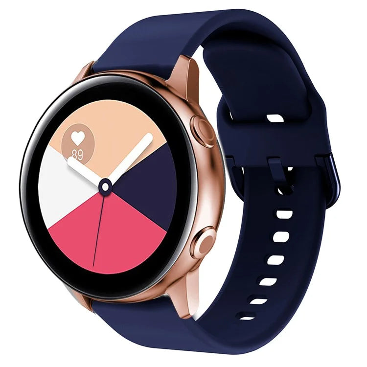 KALEBOL KLB-SXKGJ-001 20mm Adjustable Watch Strap Replacement Silicone Wrist Band