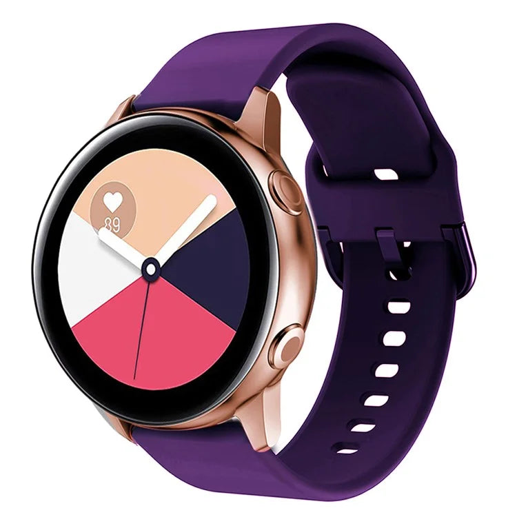KALEBOL KLB-SXKGJ-001 20mm Adjustable Watch Strap Replacement Silicone Wrist Band