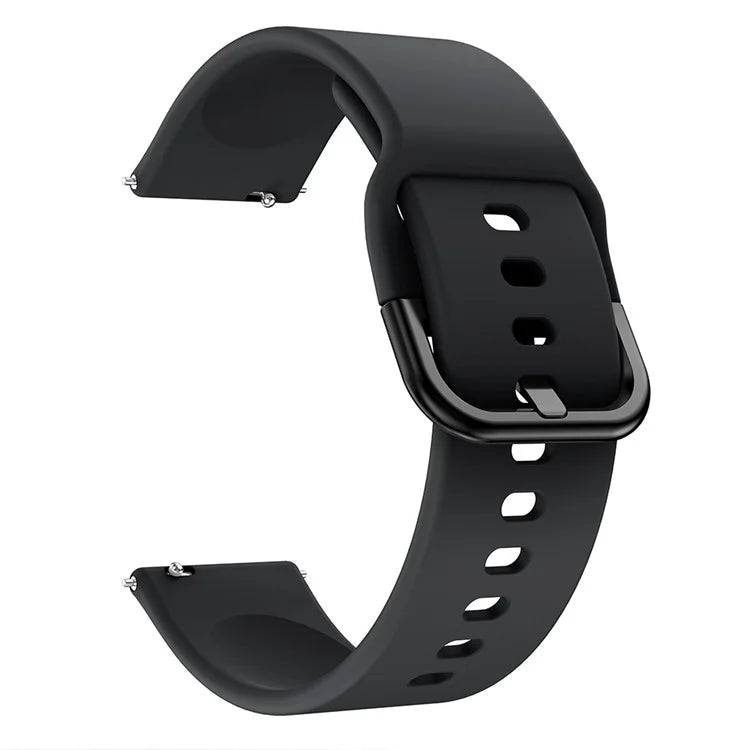 KALEBOL KLB-SXKGJ-001 22mm Universal Smartwatch Strap Solid Color Silicone Wrist Band
