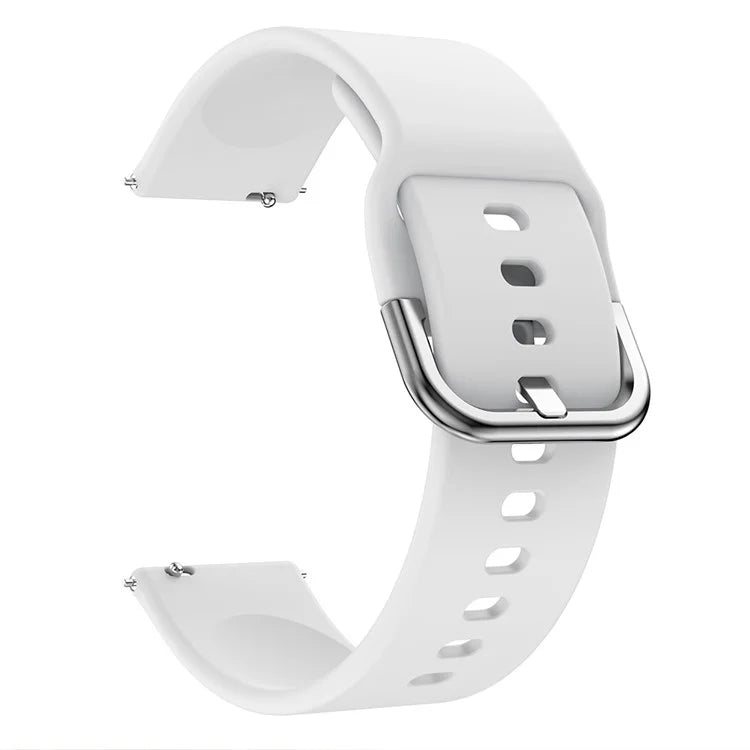 KALEBOL KLB-SXKGJ-001 22mm Universal Smartwatch Strap Solid Color Silicone Wrist Band