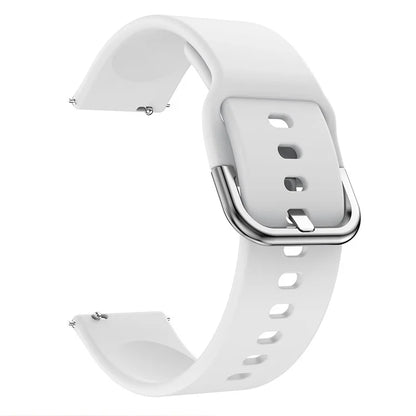 KALEBOL KLB-SXKGJ-001 22mm Universal Smartwatch Strap Solid Color Silicone Wrist Band