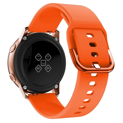 KALEBOL KLB-SXKGJ-001 22mm Universal Smartwatch Strap Solid Color Silicone Wrist Band