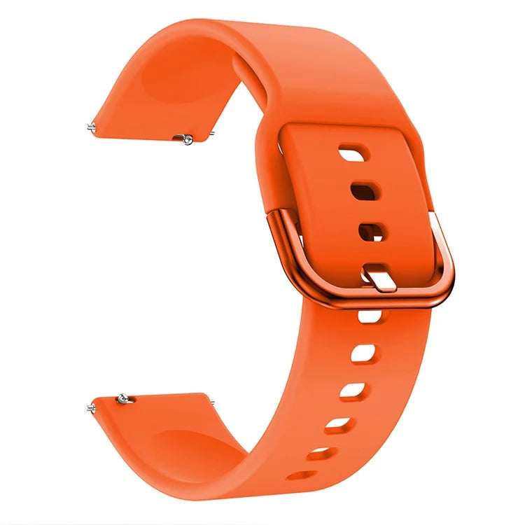 KALEBOL KLB-SXKGJ-001 22mm Universal Smartwatch Strap Solid Color Silicone Wrist Band