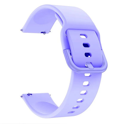 KALEBOL KLB-SXKGJ-001 22mm Universal Smartwatch Strap Solid Color Silicone Wrist Band