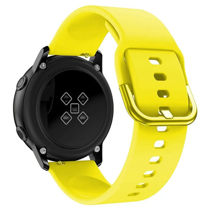 KALEBOL KLB-SXKGJ-001 22mm Universal Smartwatch Strap Solid Color Silicone Wrist Band