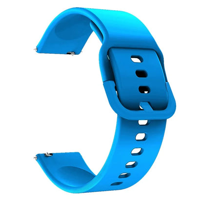 KALEBOL KLB-SXKGJ-001 22mm Universal Smartwatch Strap Solid Color Silicone Wrist Band