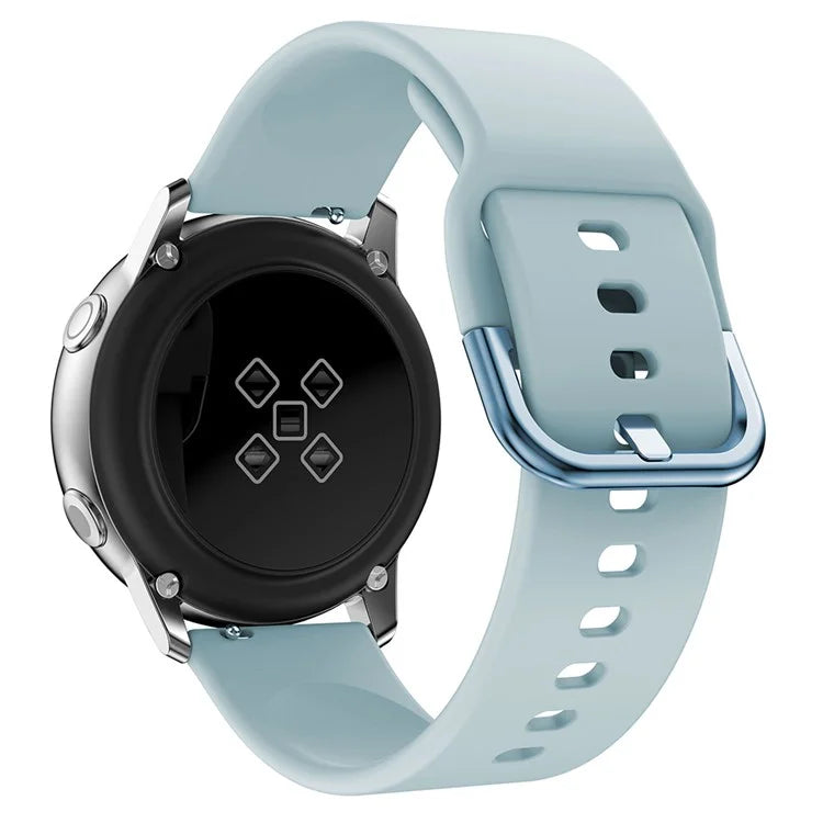 KALEBOL KLB-SXKGJ-001 22mm Universal Smartwatch Strap Solid Color Silicone Wrist Band