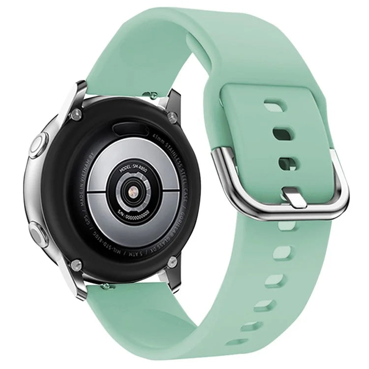 KALEBOL KLB-SXKGJ-001 22mm Universal Smartwatch Strap Solid Color Silicone Wrist Band