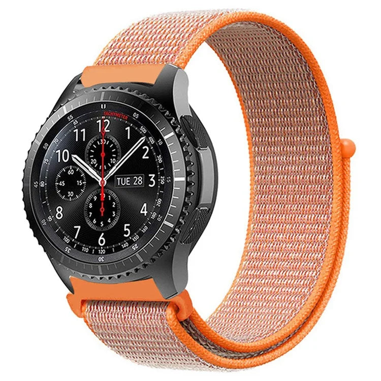 KALEBOL KLB-NLHH-001 For Samsung Galaxy Watch6 / Watch6 Classic Watch Strap 20mm Nylon Loop Band