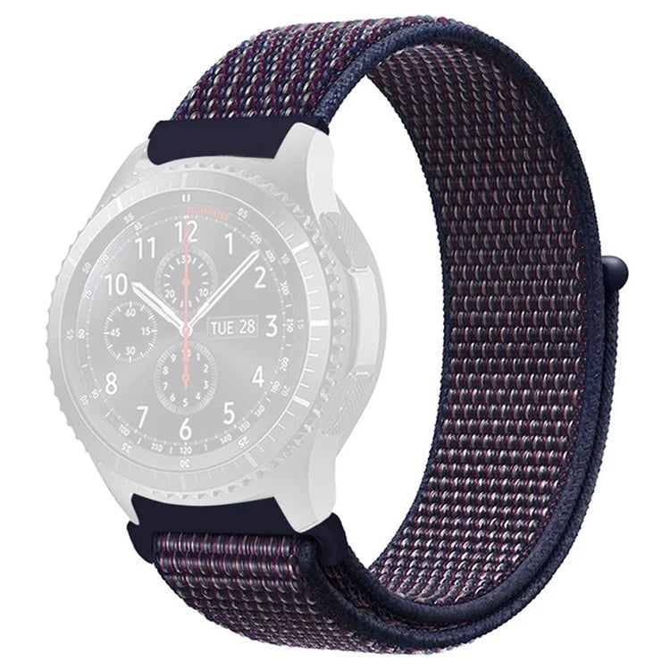 KALEBOL KLB-NLHH-001 For Samsung Galaxy Watch6 / Watch6 Classic Watch Strap 20mm Nylon Loop Band