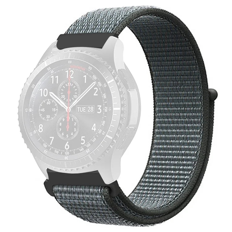 KALEBOL KLB-NLHH-001 For Samsung Galaxy Watch6 / Watch6 Classic Watch Strap 20mm Nylon Loop Band