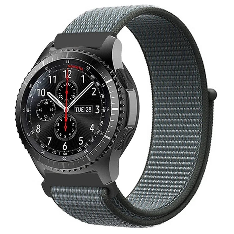 KALEBOL KLB-NLHH-001 For Samsung Galaxy Watch6 / Watch6 Classic Watch Strap 20mm Nylon Loop Band