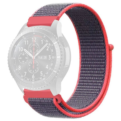 KALEBOL KLB-NLHH-001 For Samsung Galaxy Watch6 / Watch6 Classic Watch Strap 20mm Nylon Loop Band