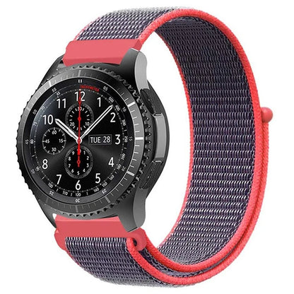 KALEBOL KLB-NLHH-001 For Samsung Galaxy Watch6 / Watch6 Classic Watch Strap 20mm Nylon Loop Band
